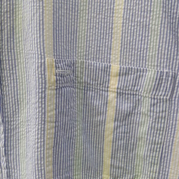 Croft & Borrow Cotton Button Down - L - Picture 4 of 5